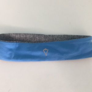Double sided Blue and Grey Ivivva headband